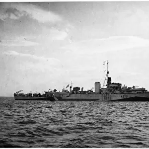 HMS Ness, British river class frigate, WW2