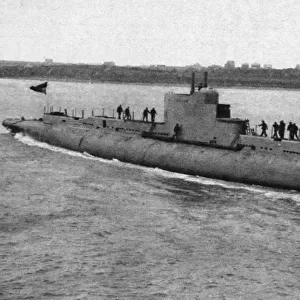 HMS Poseidon submarine