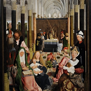 The Holy Kinship, c. 1495. Workshop of Geertgen tot Sint-Jan