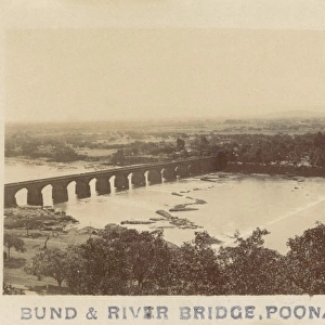India - The Bridge at Pune (Poona)