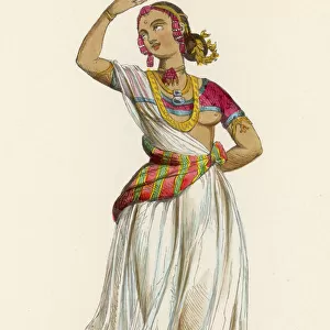 Indian Dancing Girl / 1840