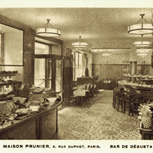 Interior view of Maison Prunier, Paris