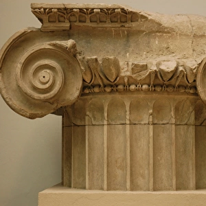 Ionic capital. Temple of Artemis Leucophryene. 3rd-2nd centu