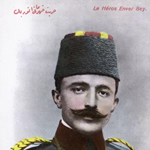 Ismail Enver Pasha, Turkish leader, WW1