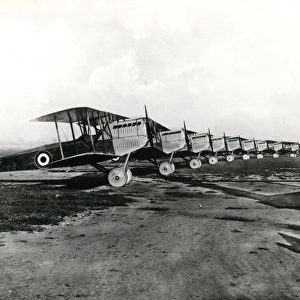 Italian SIA 7B1 biplane bombers with Fiat engines, WW1