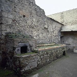 Italy. Pompeii. Villa of the Mysteries