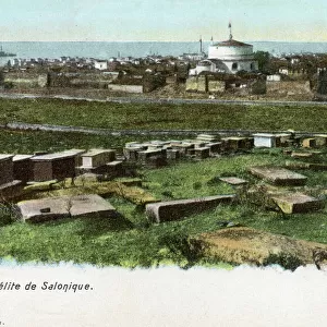 Jewish Cemetery at Salonika