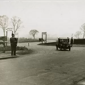 Junction at Kingston Hill and Robin Hood Gate, Richmond
