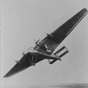 Junkers G 38 Lufthansa, flying
