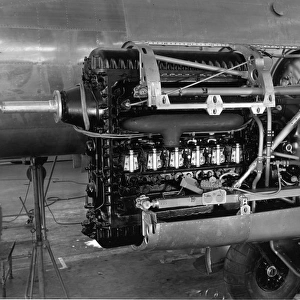 Junkers Jumo 205 heavy oil engine fitted to a Junkers Ju86