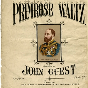 King Edward VII on piano music