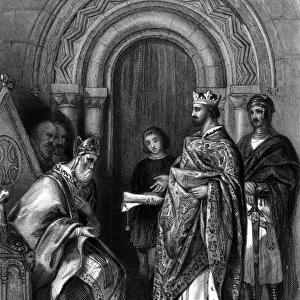 King Henry II and Irish clergy