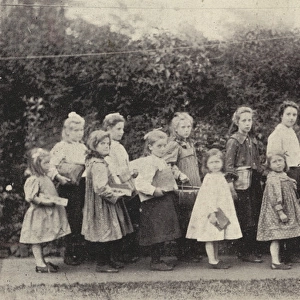 Kingsdown Orphanage, London - Children going to school