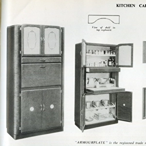 Kitchen cabinets with Pilkington glass