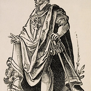 Knight of the Order of Santiago. Illustration
