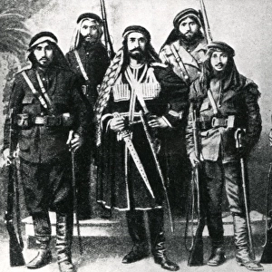 Kurdish soldiers in Turkish army, WW1