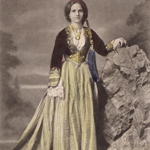 Lady in Greek Costume