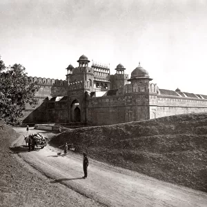 The Lahore Gate, Red Fort, Delhi, c. 1880 s