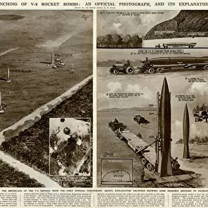 Launching of V2 rocket bombs by G. H. Davis
