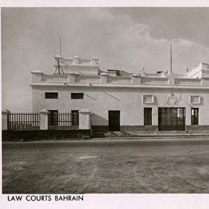 Law Courts building in Bahrain, Persian Gulf