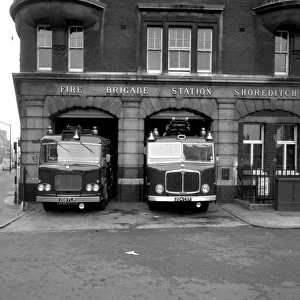 LCC-LFB Shoreditch fire station, Hackney