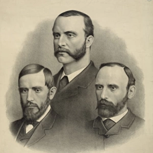 Leaders of Ireland; John Dillon, Chas. Stewart Parnell, Mich
