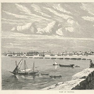 Libya / Tripoli Port 1877