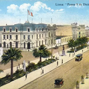 Lima, Peru - Paseo 9 de Diciembre