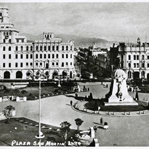 Lima - Peru - Plaza San Martin