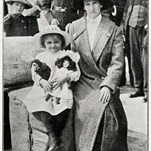 Little girl rescued from the Lusitania 1915