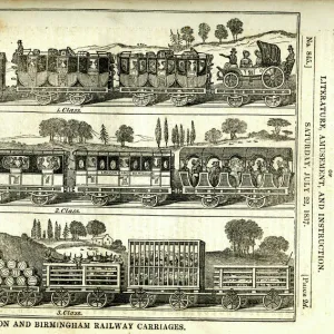 The London and Birmingham Railway Carriages