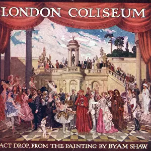 London Coliseum Theatre, Act Drop