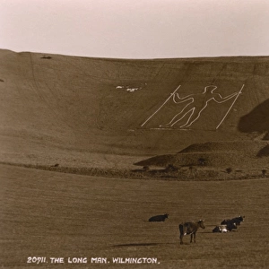 The Long Man of Wilmington, East Sussex