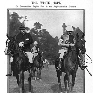 Lord Wimborne & the England polo team, 1914
