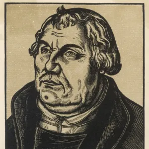 Luther Woodcut