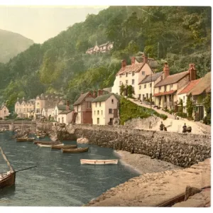 Lynmouth Harbor, Lynton and Lynmouth, England