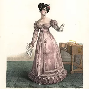 Madame Montano as Rosine in the opera Le Barbier de Seville