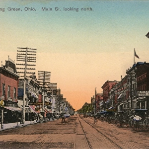 Main Street, Bowling Green, Ohio, USA