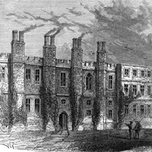 Manor house at Chelsea, built by Henry VIII