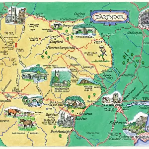 Map - Dartmoor