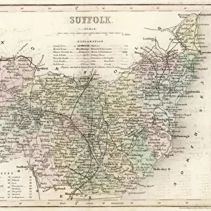 Map / Suffolk C1857