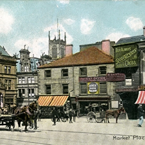 Market Place, Huddersfield, Yorkshire