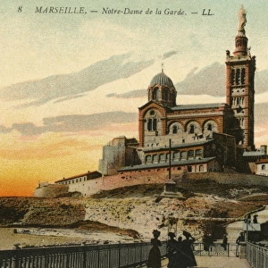 Marseilles, France - Notre Dame de la Garde basilica