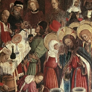 MARTORELL, Bernat ( -1452). Altarpiece of Transfiguration
