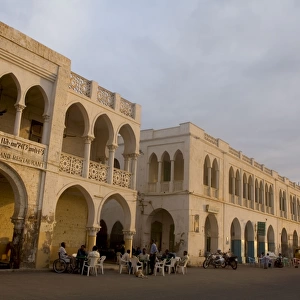 Massawa - Old town with local residents