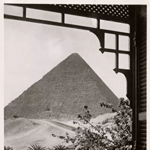 Mena House Hotel, Cairo, Egypt - View of Cheops Pyramid