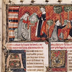 MEUNG, Jean de (1240-1305); Philip IV the Fair, of France (1