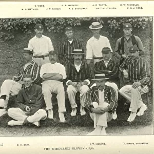 Middlesex Cricket Team, 1898