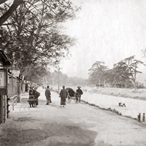 Mintaogawa, Kobe, Japan circa 1890