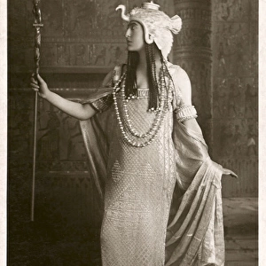 Miss Constance Collier in the role of Cleopatra